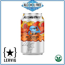 Lervig No Worries Grapefruit - The Alcohol Free Drinks Company