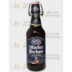 Hacker Pschorr Naturtrubes Kellerbier 50 cl - Cervezas Diferentes