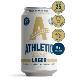 Athletic AF Lager - The Alcohol Free Drinks Company