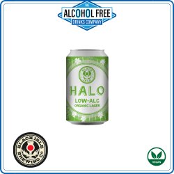 Black Isle Halo organic Lager - The Alcohol Free Drinks Company