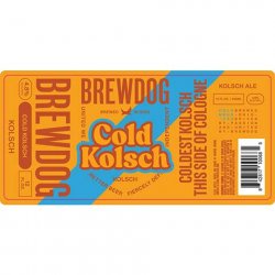 BrewDog USA Cold Kolsch