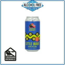 Firebrand Brewing  Little Wave Lager - The Alcohol Free Drinks Company