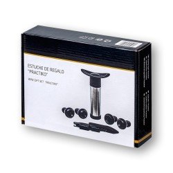 Estuche Regalo Wine Lovers Bomba de vacío y sacacorchos premium - Cavevinum