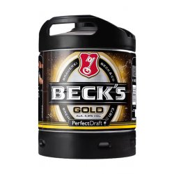 Fusto Becks Gold - PerfectDraft - 6L - Bottle of Italy