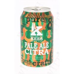 Kees Pale Ale Citra 4,6% Vol. 24 x 33 cl Dose Holland - Pepillo