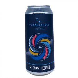 Cierzo Brewing & SanFrutos Turbulencia Hazy DIPA 44cl - Beer Sapiens