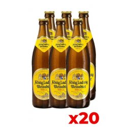 Weissbier Hell Kong Ludwig 50cl - Cassa da 20 Bottiglie - Bottle of Italy