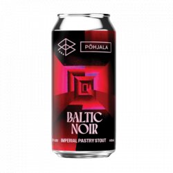 Range X Pohjala Baltic Noir Imperial Pastry Stout 440ml Can - Beer Cartel
