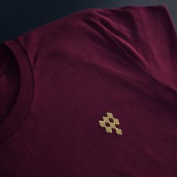 Braybrooke Burgundy Logo T-Shirt - Braybrooke Beer Co