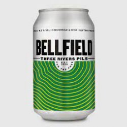 Bellfield Brewery, Three Rivers Pils, 330ml Can - The Fine Wine Company