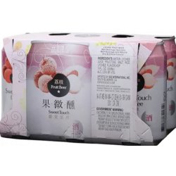 TAIWAN FRUIT BEER LYCHEE - Co-Ho Imports