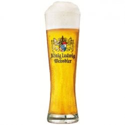 Warsteiner König Ludwig Weissbier Bierglas - Drankenhandel Leiden / Speciaalbierpakket.nl