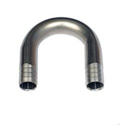 U de acero inoxidable 12mm para tubo de 13 y 16mm - Todocerveza