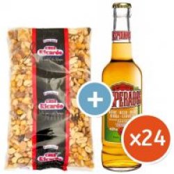 Desperados Pack 24 Botellines y Frutos Secos - Yo pongo el hielo