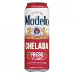 Modelo Chelada Fresa Picante 24oz Sng Cn - Luekens Wine & Spirits