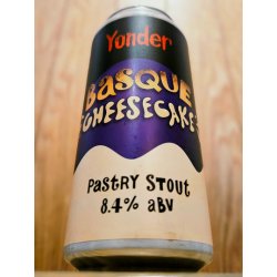 Yonder Brewing Basque Cheesecake