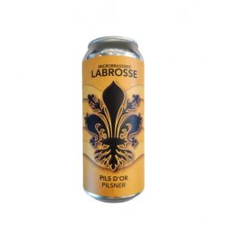 Labrosse - Pils DOr - 473ml - La Bière à Boire