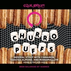 Equilibrium Brewery Churro Puffs - Owlsome Bottles