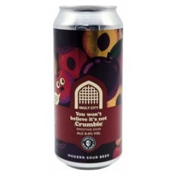Vault City Brewing You Won’t Believe It’s Not Crumble!