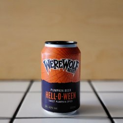 Werewolf Beer, Hell-O-Ween, Pumpkin Beer, 4.5% - Kill The Cat