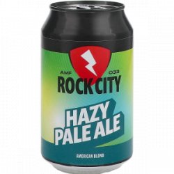 Rock City Hazy Pale Ale American Blond - Drankgigant.nl