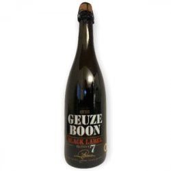 Boon, Oude Geuze, Black Label, No. 7, Lambic,  0,75 l.  7,0% - Best Of Beers