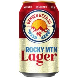 Denver Beer Company Rocky Mountain Lager 6 pack - Outback Liquors