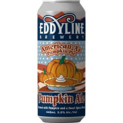 Eddyline American As Pumpkin Pie Ale 440ml - The Beer Cellar