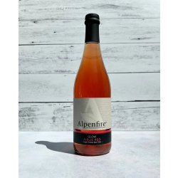 Alpenfire Cider - Glow - Airlie Red Single-Varietal Rosé 2023 (750mL) - Press Then Press