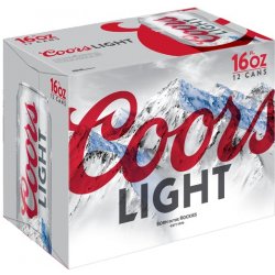 Coors Light 9 pack 16 oz. Can - Petite Cellars