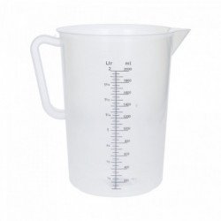measuring jug polypropylene graduated 2000 ml - Brouwland