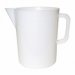 measuring jug graduated, white plast.5 l measuring jug graduated, white plast.5 l