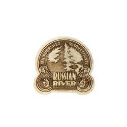 Russian River Brewing Wood Magnet - Russian River Brewing Company