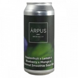 Ārpus Brewing Co. Passionfruit X Lemon X Blueberry X Mango X Coconut Smoothie Sour Ale