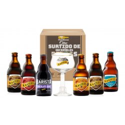 Pack  Kasteelbier variedades + copa - FlejeBirras