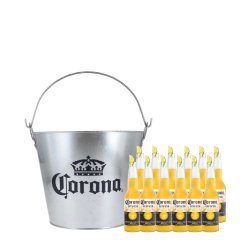 12 Coronas 210ml + Balde Corona - La Oriental