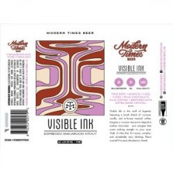 Modern Times Visible Ink 16oz can - Bine & Vine