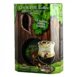 Coffret CHOUFFE Coffee 70 cl + 2 Verres - Calais Vins