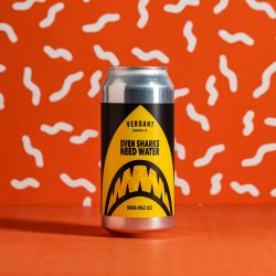 Verdant  Even Sharks Need Water IPA  6.5% 440ml Can - All Good Beer