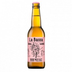 La Bassa Real Lager 5.2% Vol 33 Cl - Beer Solution