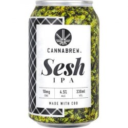 Cannabrew Sesh IPA Session IPA 330ml (4.5%) - Indiebeer