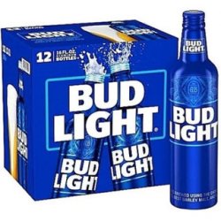 Bud Light Aluminium Blue 12x 473ml - The Beer Cellar