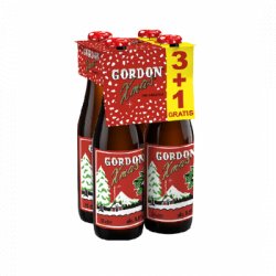 Gordon Xmas (3+1) clip 4 x 33cl - Prik&Tik