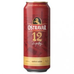 Ostravar 12° Pale Lager 500ml - Pivana CZ