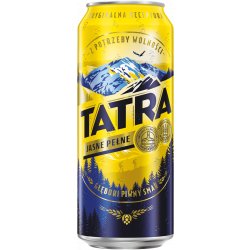 Tatra Jasne Pelne 6% - 24 x 50 cl Dose - Bieronlineshop
