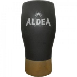 Vaso Pinta Cerámica Aldea Logo Blanco - Mefisto Beer Point