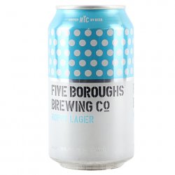 Five Boroughs Hoppy Lager - CraftShack