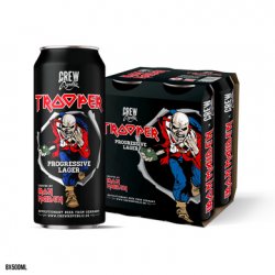 TROOPER PROGRESSIVE LAGER (8x500ml) - **8-pack** - Iron Maiden Beer