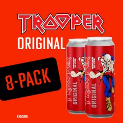 TROOPER ORIGINAL ALE (8x500ml) - **8-pack** - Iron Maiden Beer