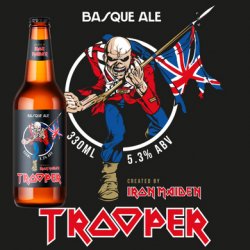 TROOPER BASQUE ALE (12x330ml) - **12-pack** - Iron Maiden Beer